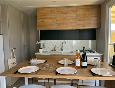 mobil-home Cottage à louer 3 chambres camping Kost Ar Moor fouesnant bretagne