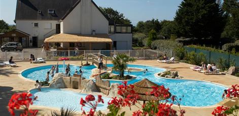 Espace Aquatique du Camping Kost Ar Moor à Fouesnant - Les Glénan. - Camping Kost Ar Moor - Fouesnant