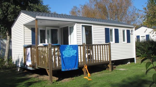 Mobil home Pacifique à louer au camping Kost Ar Moor à Fouesnant