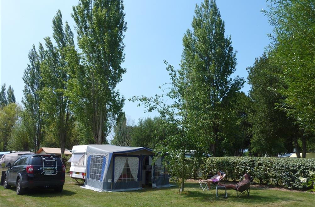Emplacement camping du camping Kost Ar Moor Fouesnant