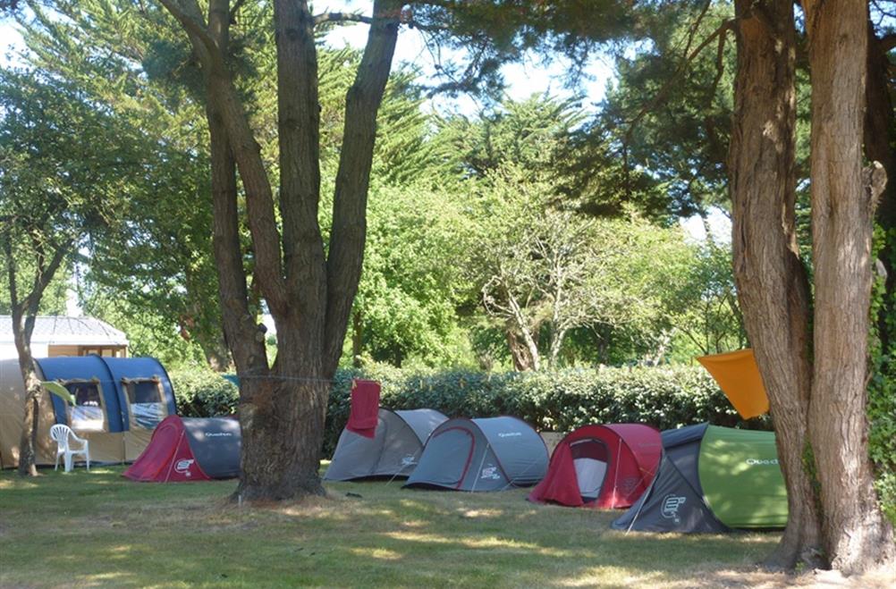 Emplacement camping du camping Kost Ar Moor Fouesnant