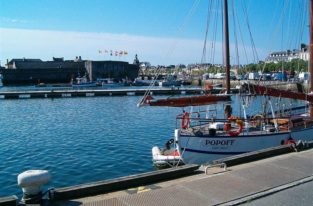 Concarneau à partir du camping Kost Ar Moor Fouesnant