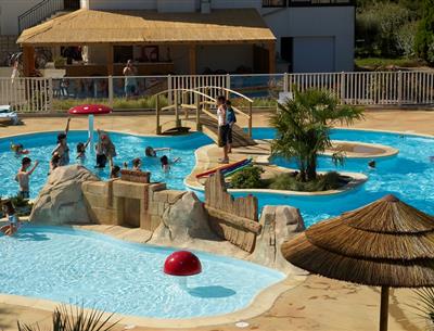 Espace Aquatique du Camping Kost Ar Moor à Fouesnant - Les Glénan.