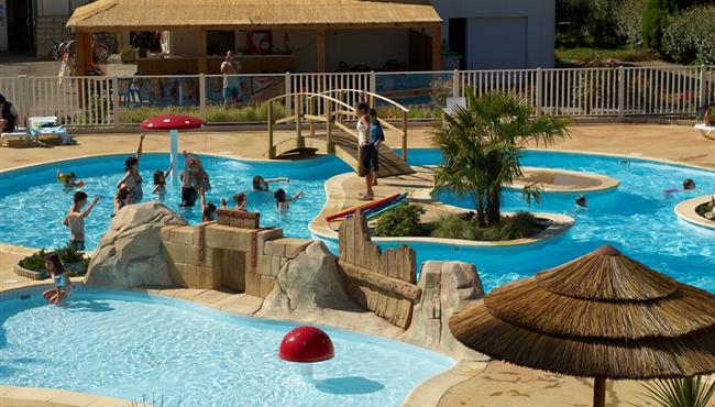 Espace Aquatique du Camping Kost Ar Moor à Fouesnant - Les Glénan.