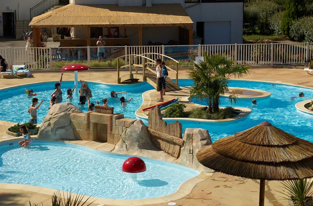 Espace Aquatique du Camping Kost Ar Moor à Fouesnant - Les Glénan.