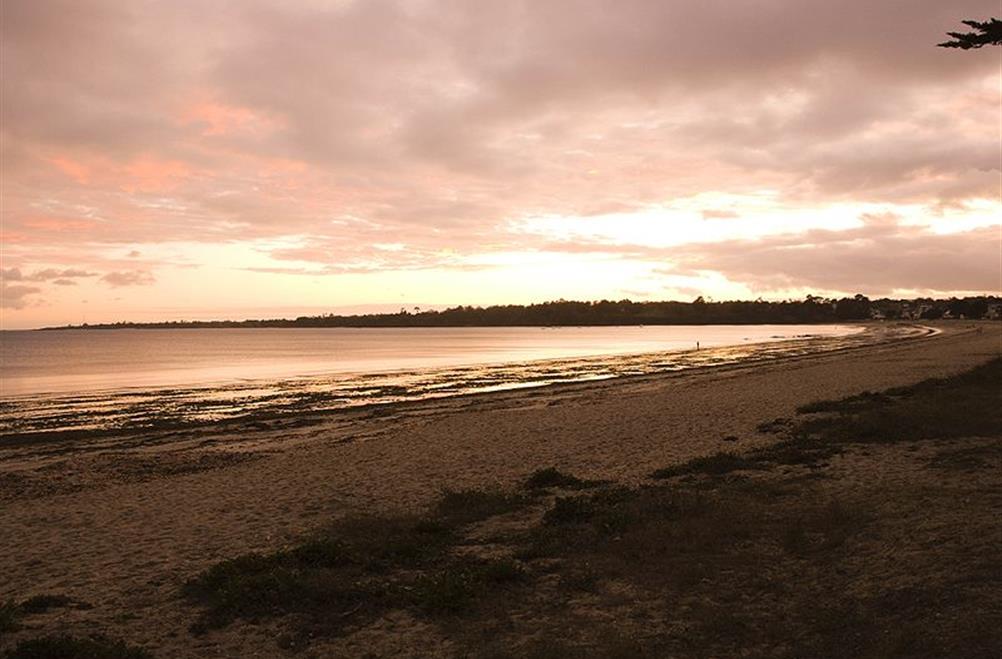 Plage de Cap-Coz près du camping Kost Ar Moor Fouesnant