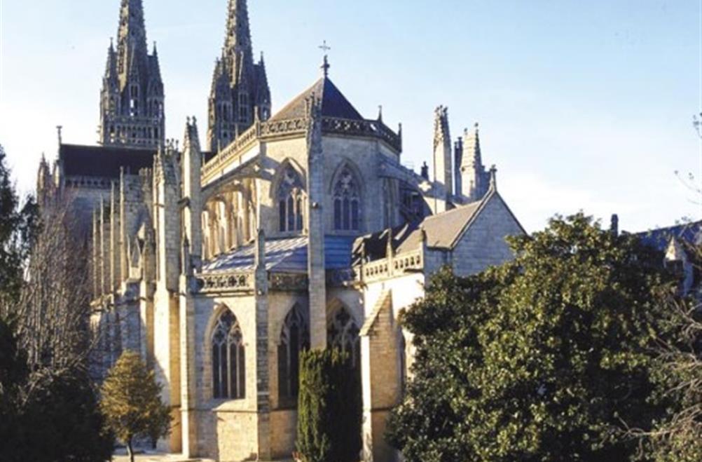 Quimper sa cathédrale Finistère