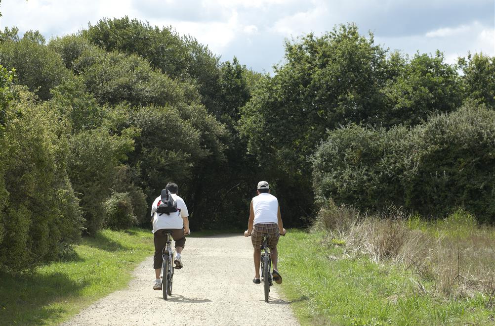 120km de sentiers aménagés en partant du camping kost-ar-moor