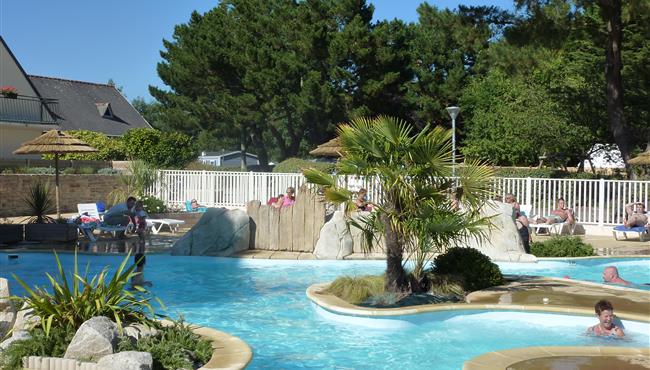 Piscine chauffee a fouesnant - camping kost ar moor 