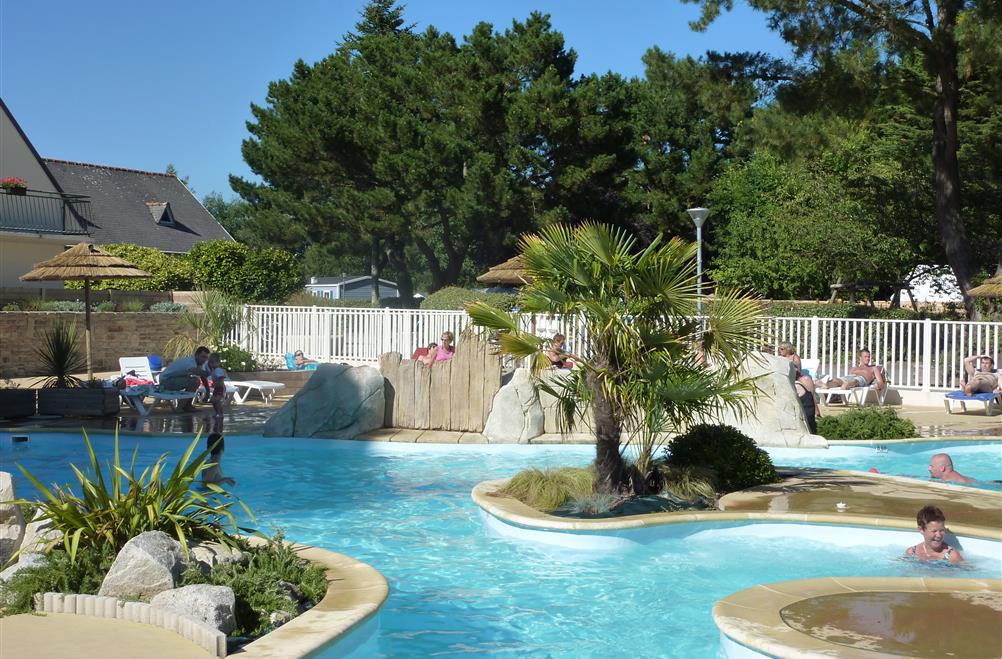 Piscine chauffee a fouesnant - camping kost ar moor 