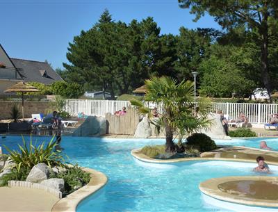 Piscine chauffee a fouesnant - camping kost ar moor 