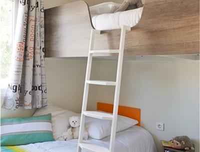 chambre mobil home 4/5 pers - camping kostarmoor 