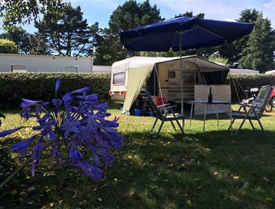 Emplacement camping du camping Kost Ar Moor Fouesnant