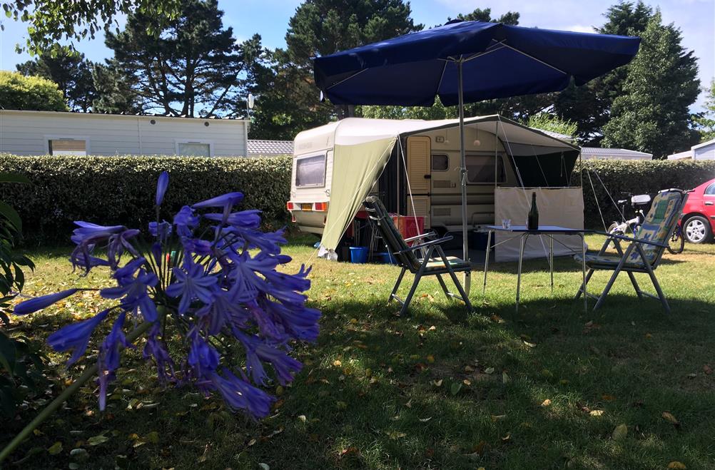 Emplacement camping du camping Kost Ar Moor Fouesnant