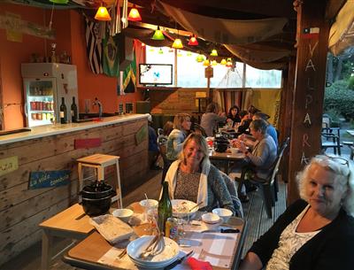 table snack bar - camping kostarmoor Fouesnant