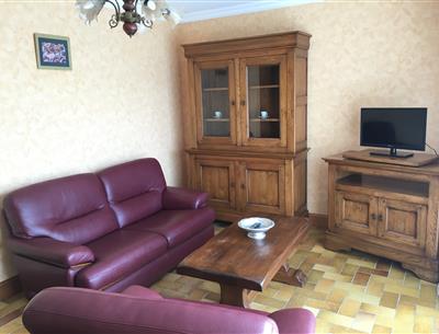 Salon appartement a fouesnant - camping kost ar moor