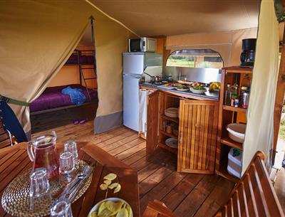 Glamping - Tente safari à louer à Fouesnant