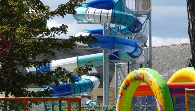 super toboggan au camping 3 étoiles Kost-Ar-Mor