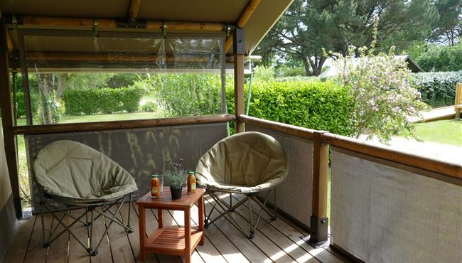 Glamping - Tente safari à louer à Fouesnant