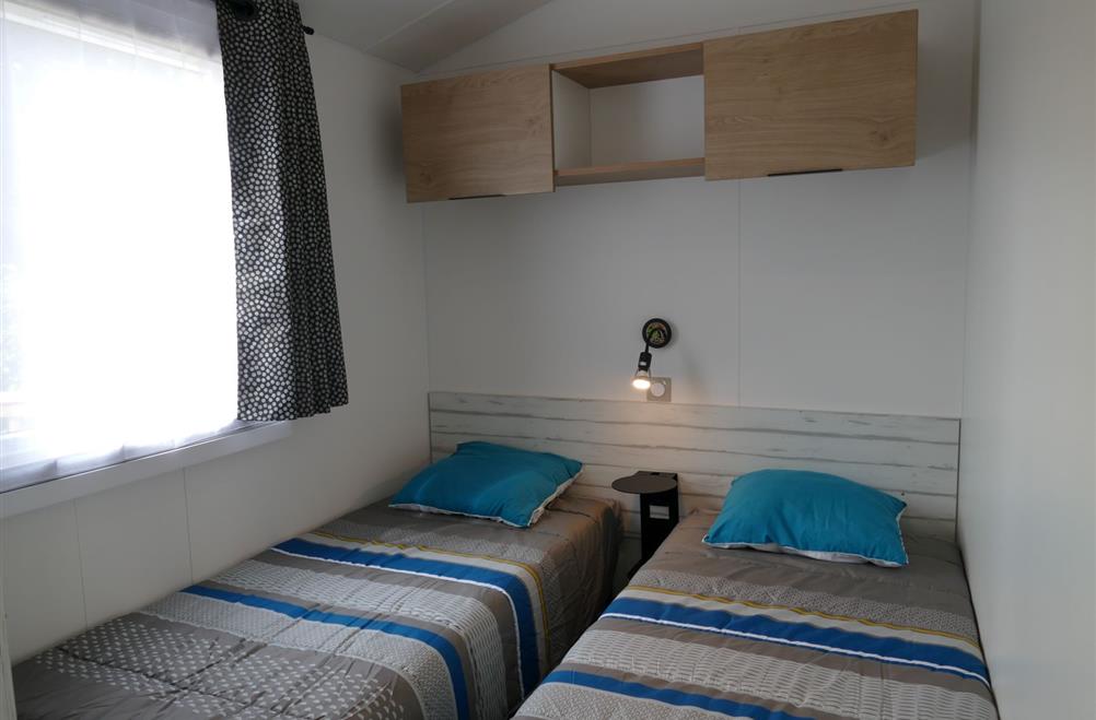 chambre enfants mobile-home Handicapé Kost Ar Moor Fouesnant
