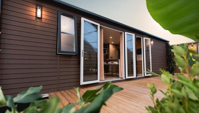 mobil-home Cottage à louer 3 chambres premium camping Kost Ar Moor fouesnant bretagne