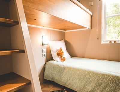 mobil-home Cottage panorama à louer premium camping Kost Ar Moor fouesnant bretagne