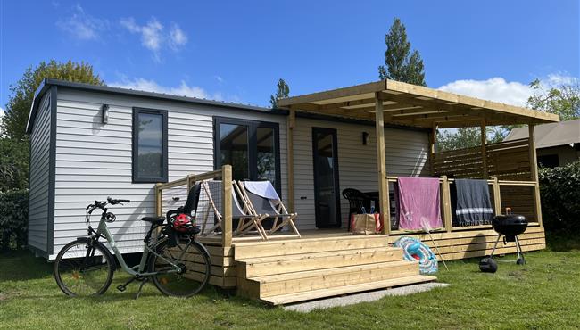 mobil-home Cottage à louer 3 chambres camping Kost Ar Moor fouesnant bretagne
