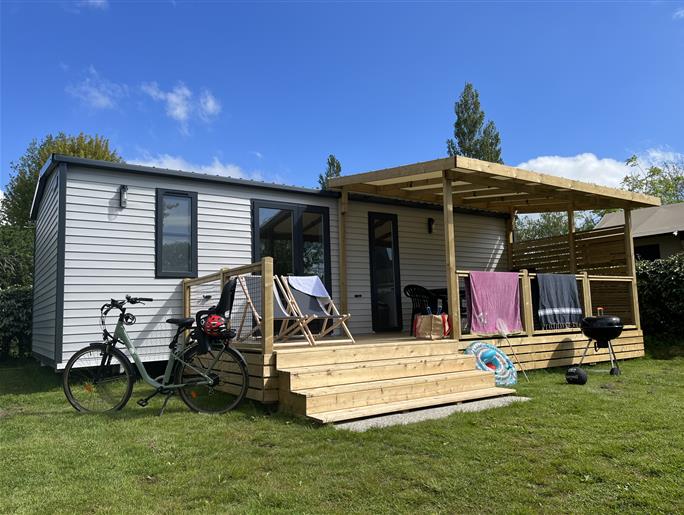 mobil-home Cottage à louer 3 chambres camping Kost Ar Moor fouesnant bretagne