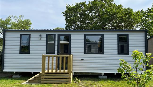 mobil-home Cottage à louer 3 chambres jacuzzi spa camping Kost Ar Moor fouesnant bretagne