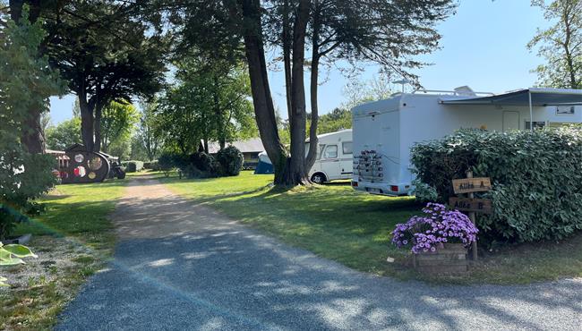 Emplacement camping du camping Kost Ar Moor Fouesnant