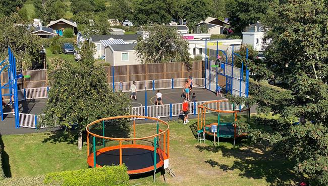 Aire de jeux - camping Kost Ar Moor Fouesnant