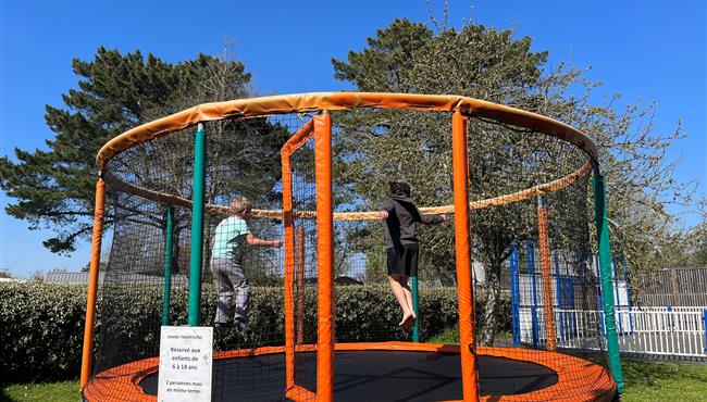 Aire de jeux - camping Kost Ar Moor Fouesnant