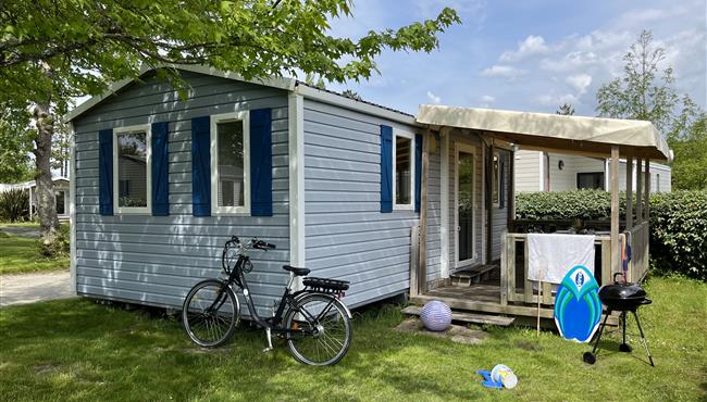 Mobil home Grand Confort à louer au camping Kost Ar Moor à Fouesnant