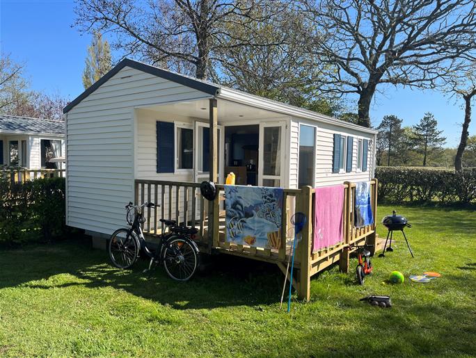 Mobil home Pacifique à louer au camping Kost Ar Moor à Fouesnant