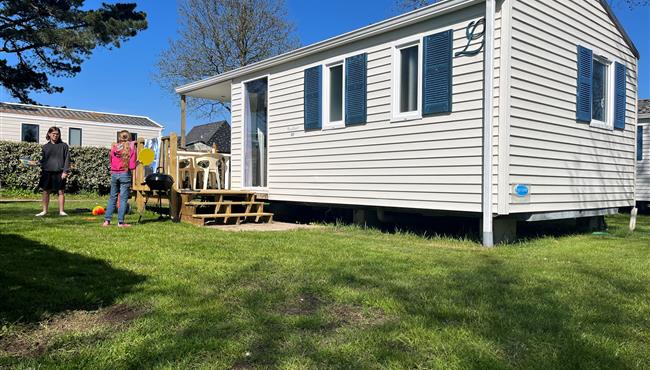 Mobil home Pacifique à louer au camping Kost Ar Moor à Fouesnant