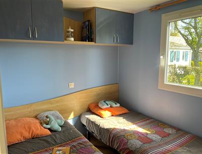 Mobil home Pacifique à louer au camping Kost Ar Moor à Fouesnant