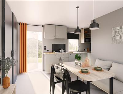 mobil-home Grand confort Supérieur camping Kost Ar Moor Fouesnant