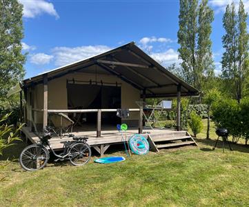 Glamping - Tente safari à louer à Fouesnant - Camping Kost Ar Moor - Fouesnant
