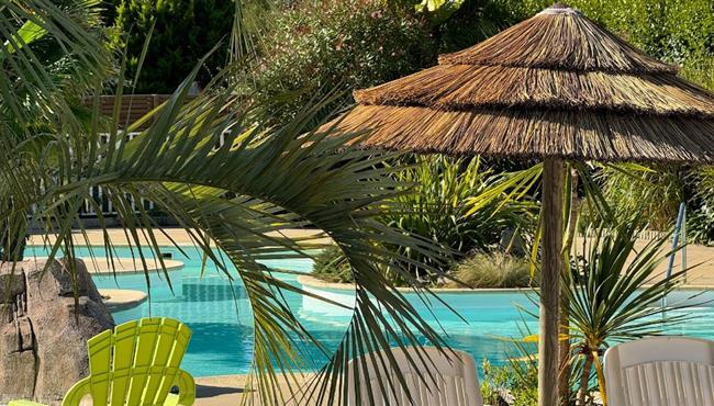 Piscine chauffée - Camping Kost Ar Moor