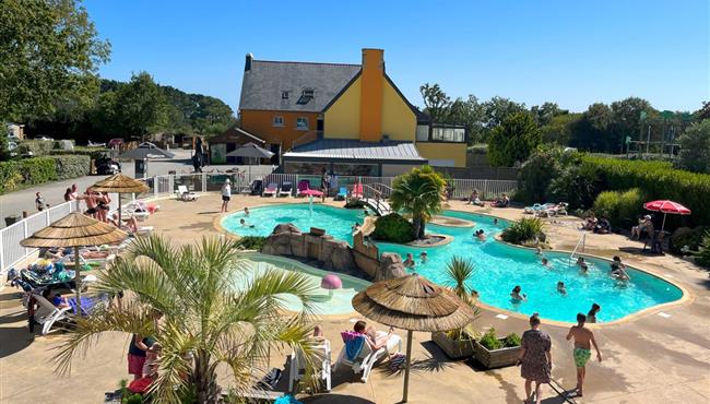 Espace Aquatique du Camping Kost Ar Moor à Fouesnant - Les Glénan.