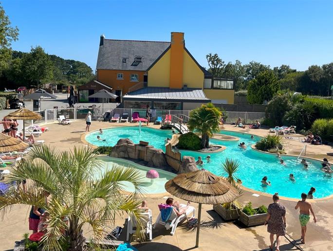 Espace Aquatique du Camping Kost Ar Moor à Fouesnant - Les Glénan.