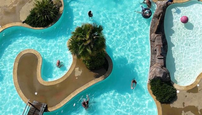 Piscine chauffée - Camping Kost Ar Moor