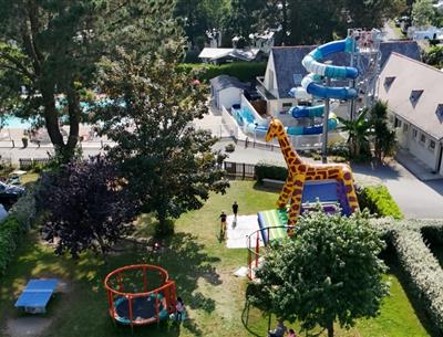 Super toboggan au Camping 4 étoiles Kost-Ar-Moor