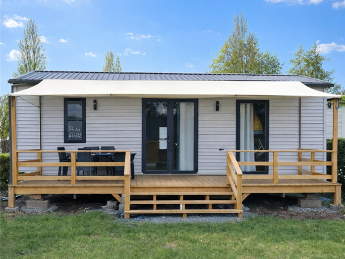 Mobil home camping Kost Ar Moor à Fouesnant
