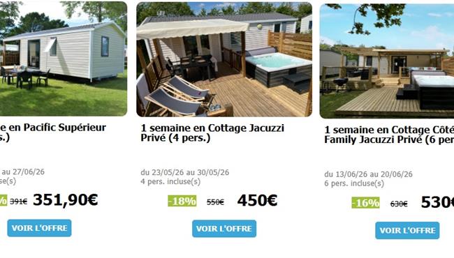 Camping Fouesnant jacuzzi 