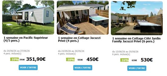 Camping Fouesnant jacuzzi  - Camping Kost Ar Moor - Fouesnant