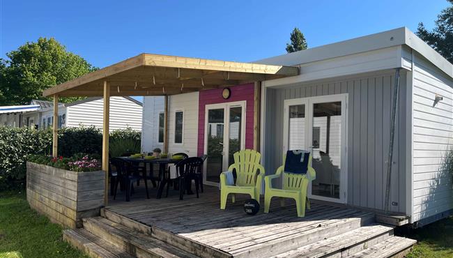 Mobil-home Déclik Riviera Camping Kost ar Moor Fouesnant