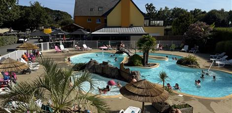 Espace Aquatique du Camping Kost Ar Moor à Fouesnant - Les Glénan. - Camping Kost Ar Moor - Fouesnant